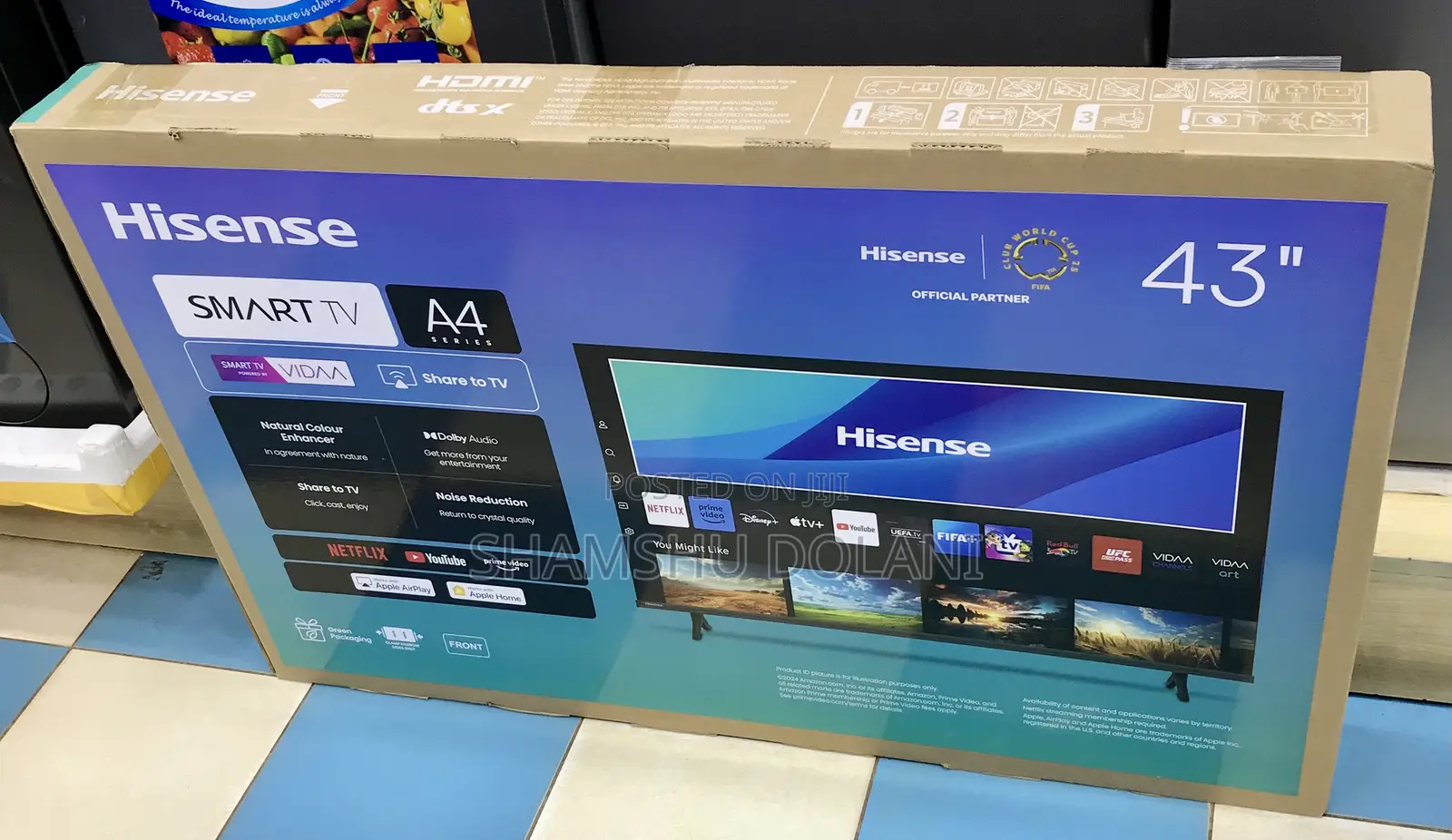 Smart Vidaa Tv 43 Hisense
