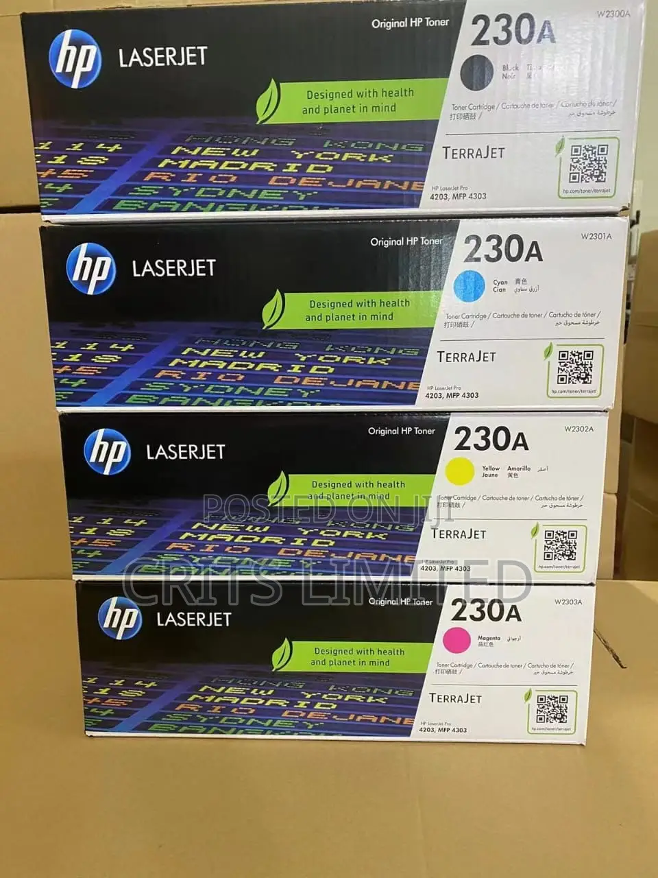 Genuine Hp 230a Color Toner Cartridge