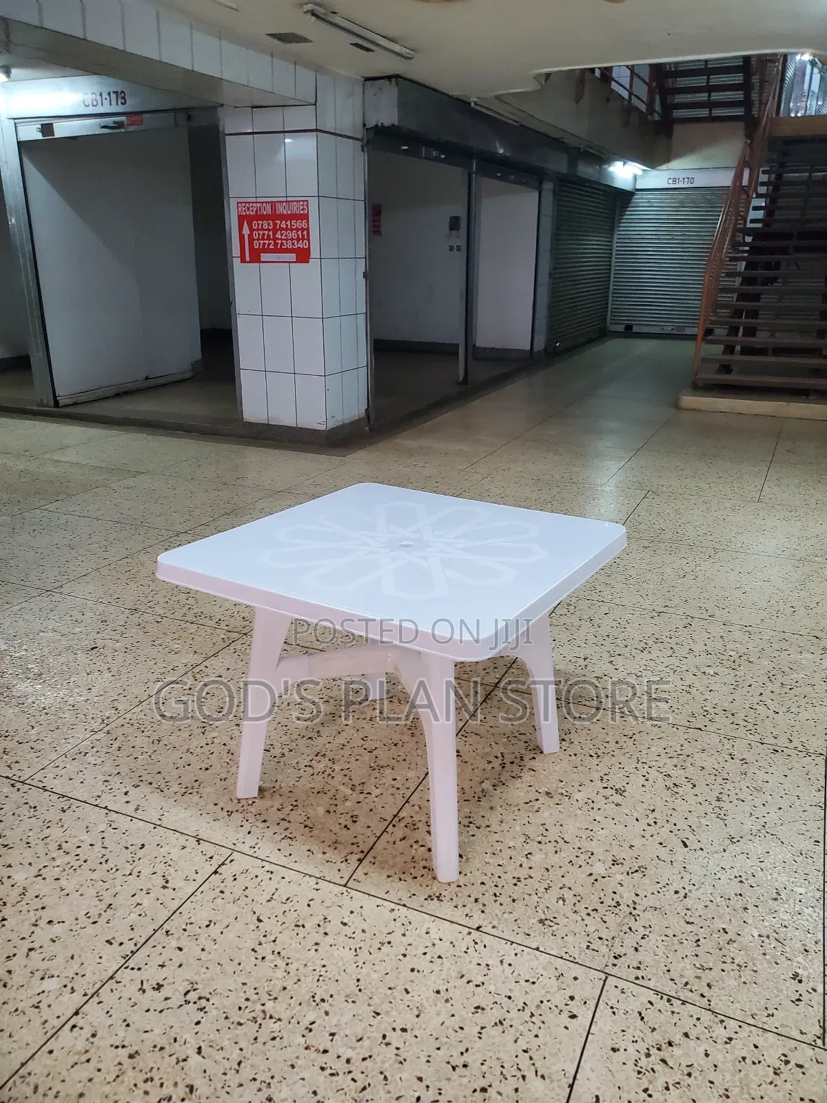Plain Plastic Table Plain Plastic Table