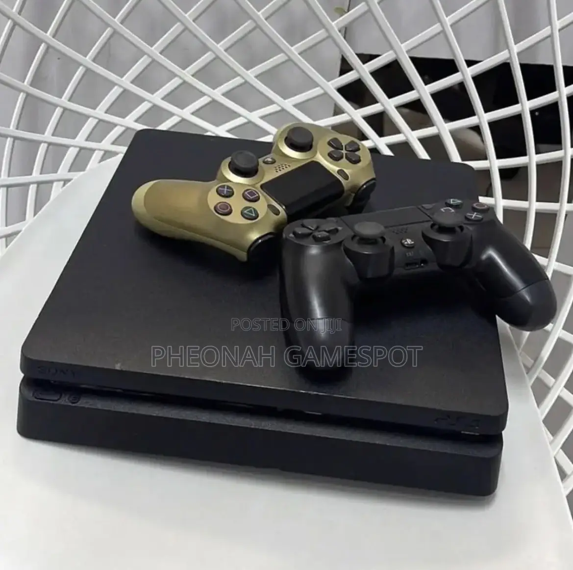 Ps4 Slim Console, 2 Pads, 15 Fun Games Installed — Plug Play Now!