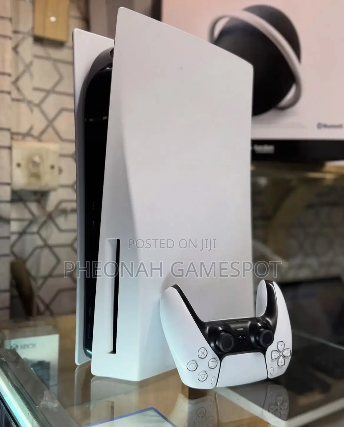 Grab Your Ps5 Standard Now — 2 Pads, 5 Fun Games, Like New!