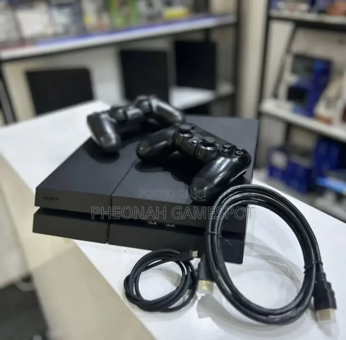 Playstation 4 Console, 2 Controllers, and 20 Best Games!