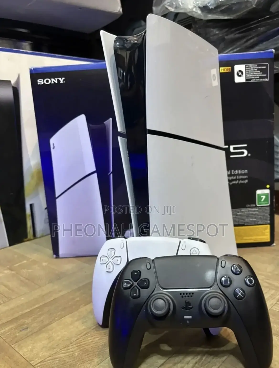 Get Your Ps5 Slim Today — 2 Pads, 3 Loaded Games, Clean Set!