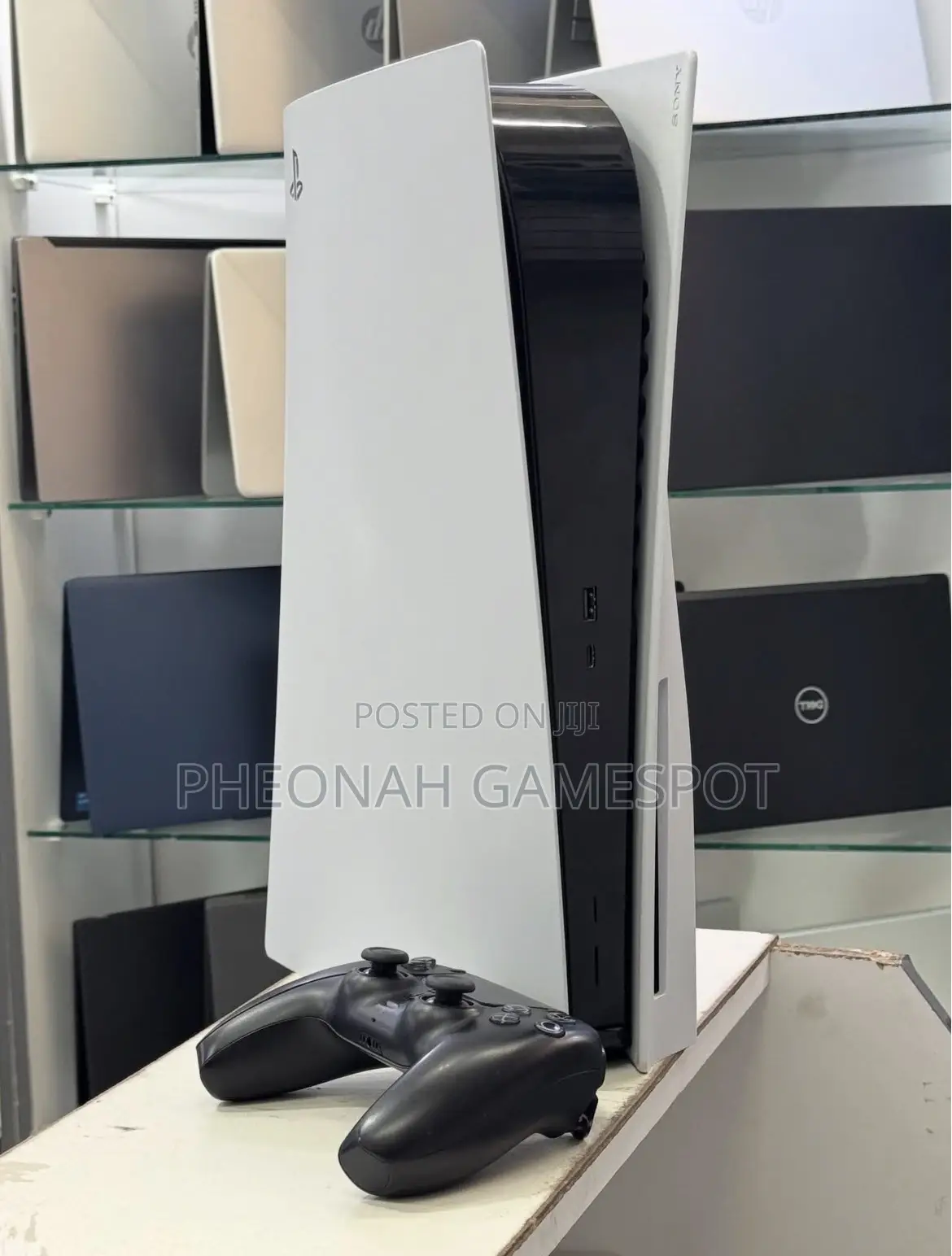 Ps5 Standard, 5 Games, 2 Controllers, Ready to Plug Play!