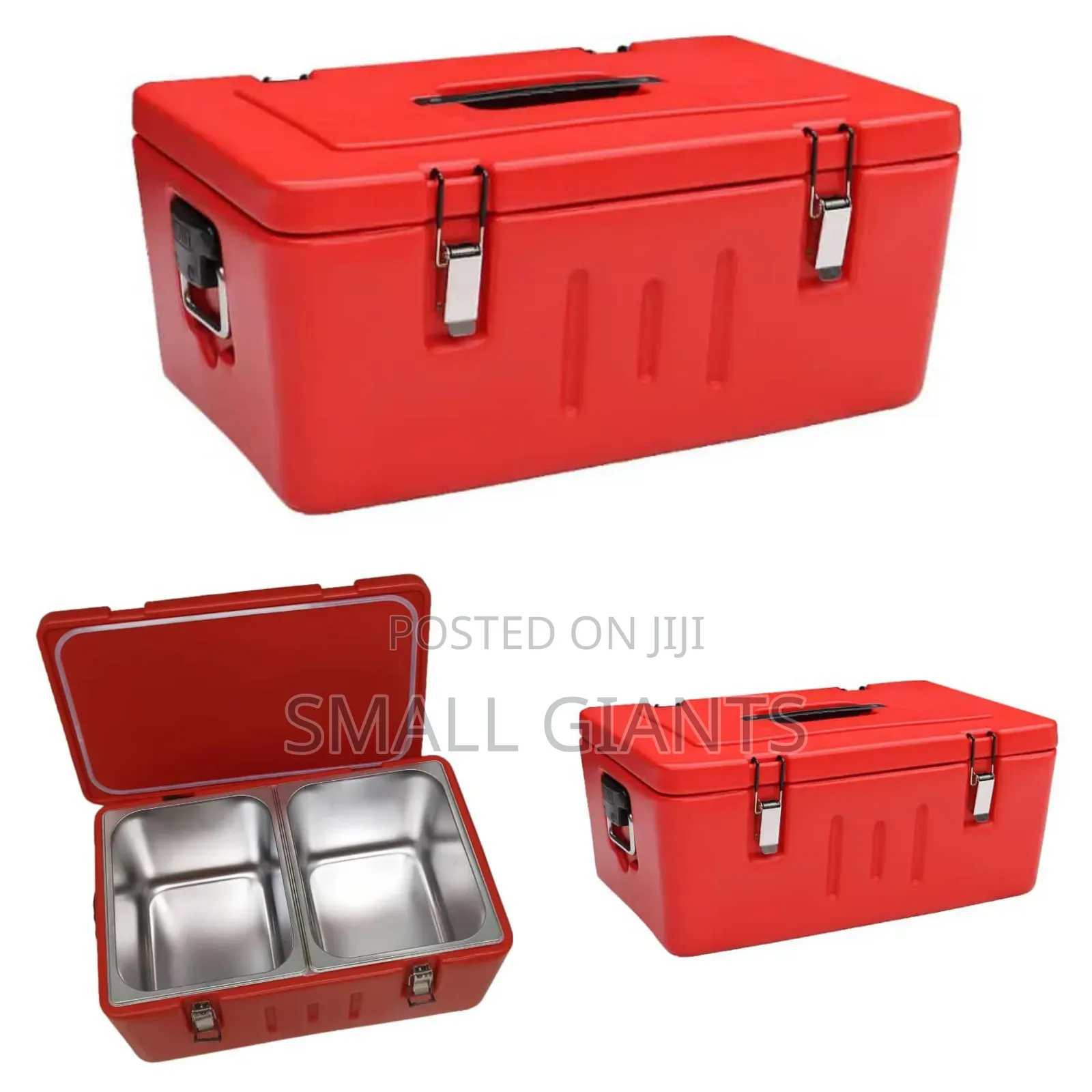 Modern Design Double Insulated Food Warmer Metallic Box