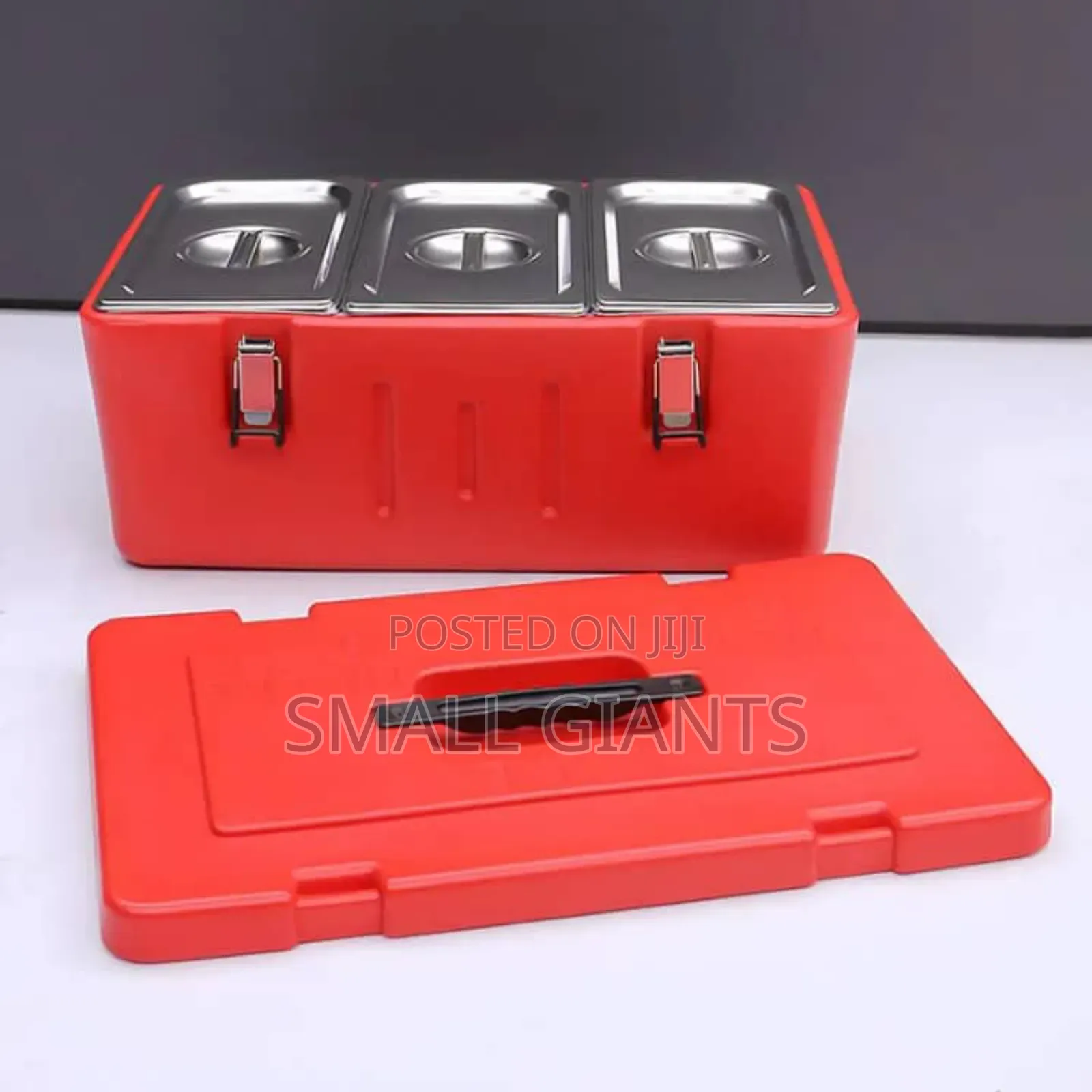 Tripple Compartment 40l Large Food Warmer Carrier Box