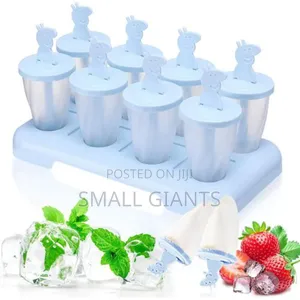 8pcs Ice Cream Molds Popsicles With Stick