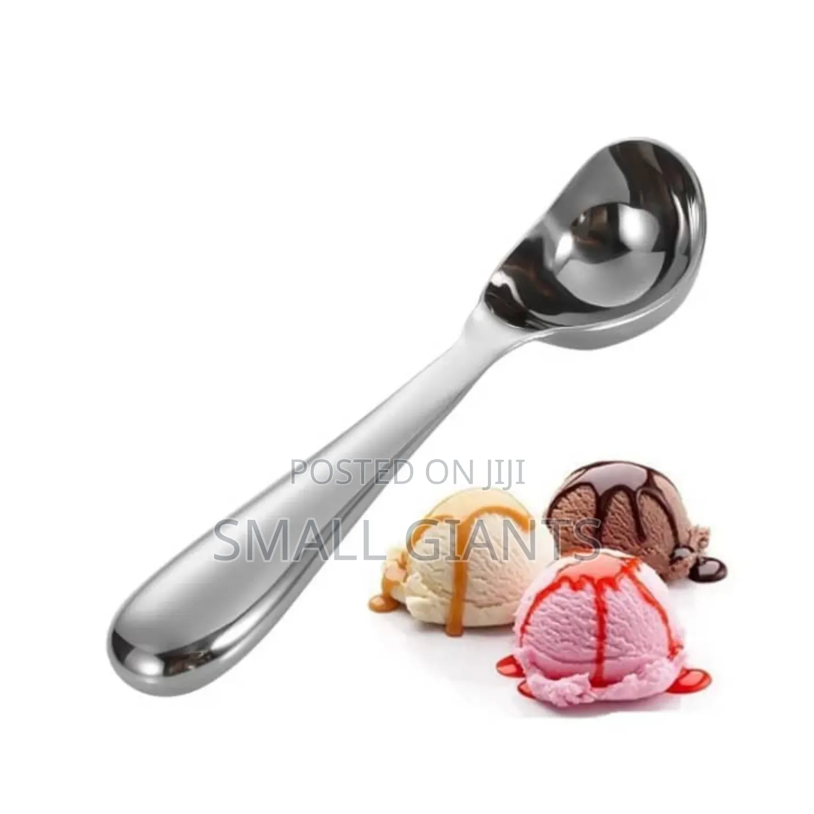 7 Inch Stainless Steel Ice Cream Scooper Spoon