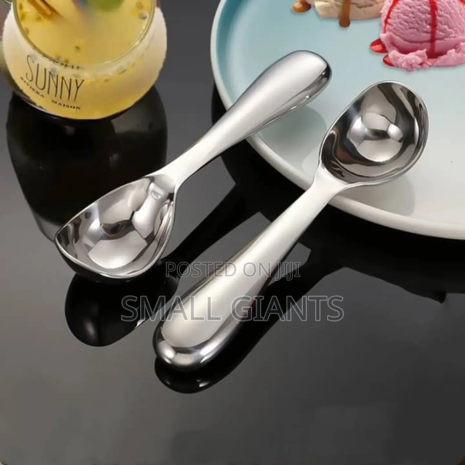 7 Inch Stainless Steel Ice Cream Scooper Spoon