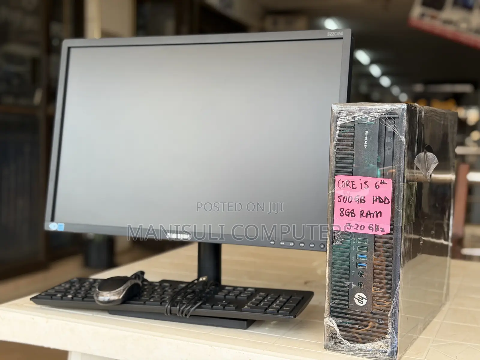 Desktop Computer HP ProDesk 600 G4 8GB Intel Core I5 HDD 500GB