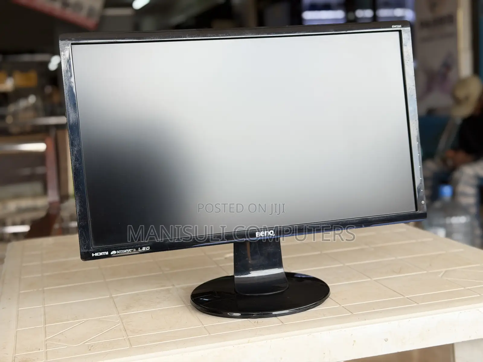 Benq Monitor 22 Inch Screen Ips Hdmi Dp Vga Display 