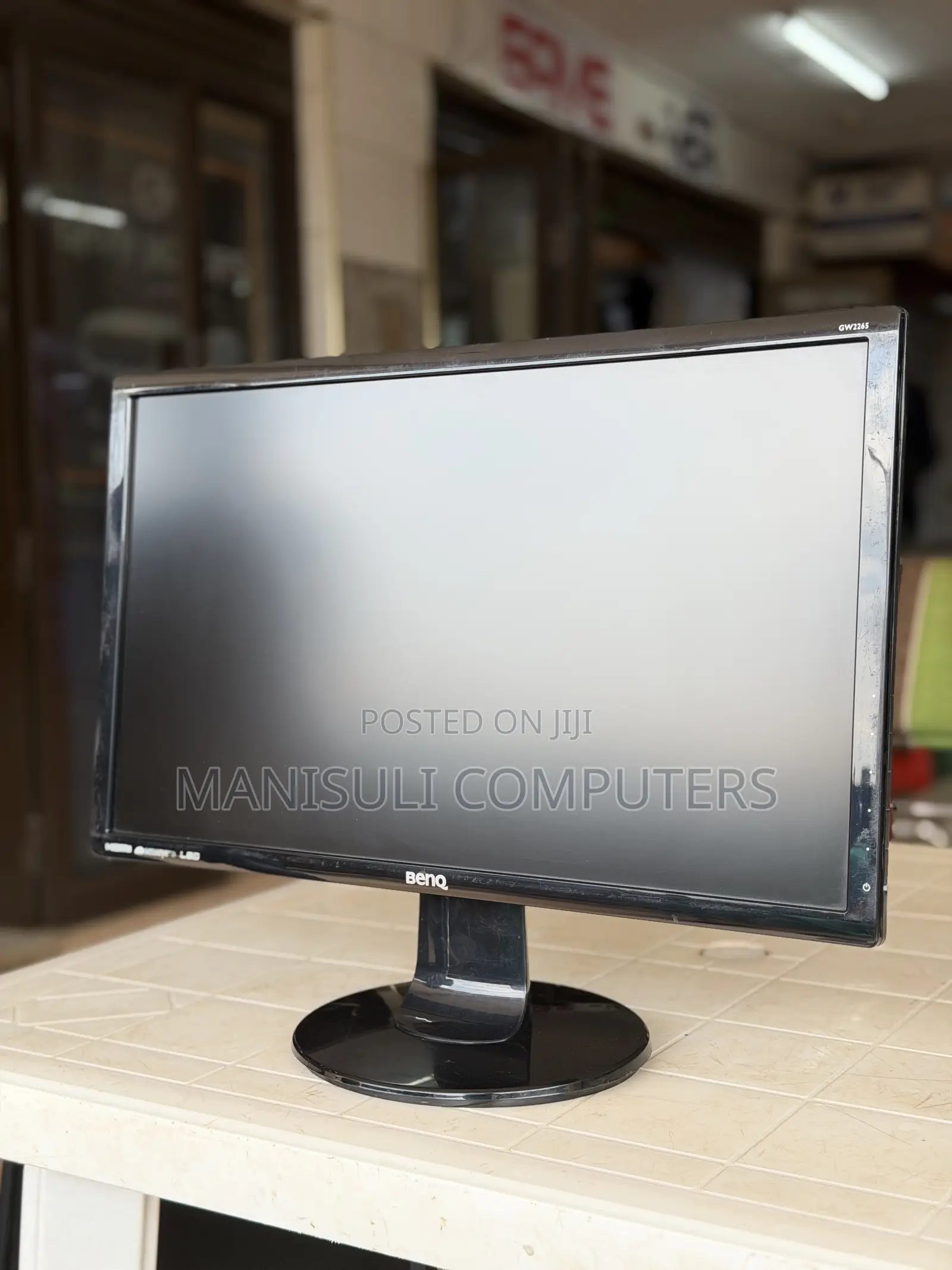 Benq Monitor 22 Inch Screen Ips Hdmi Dp Vga Display 