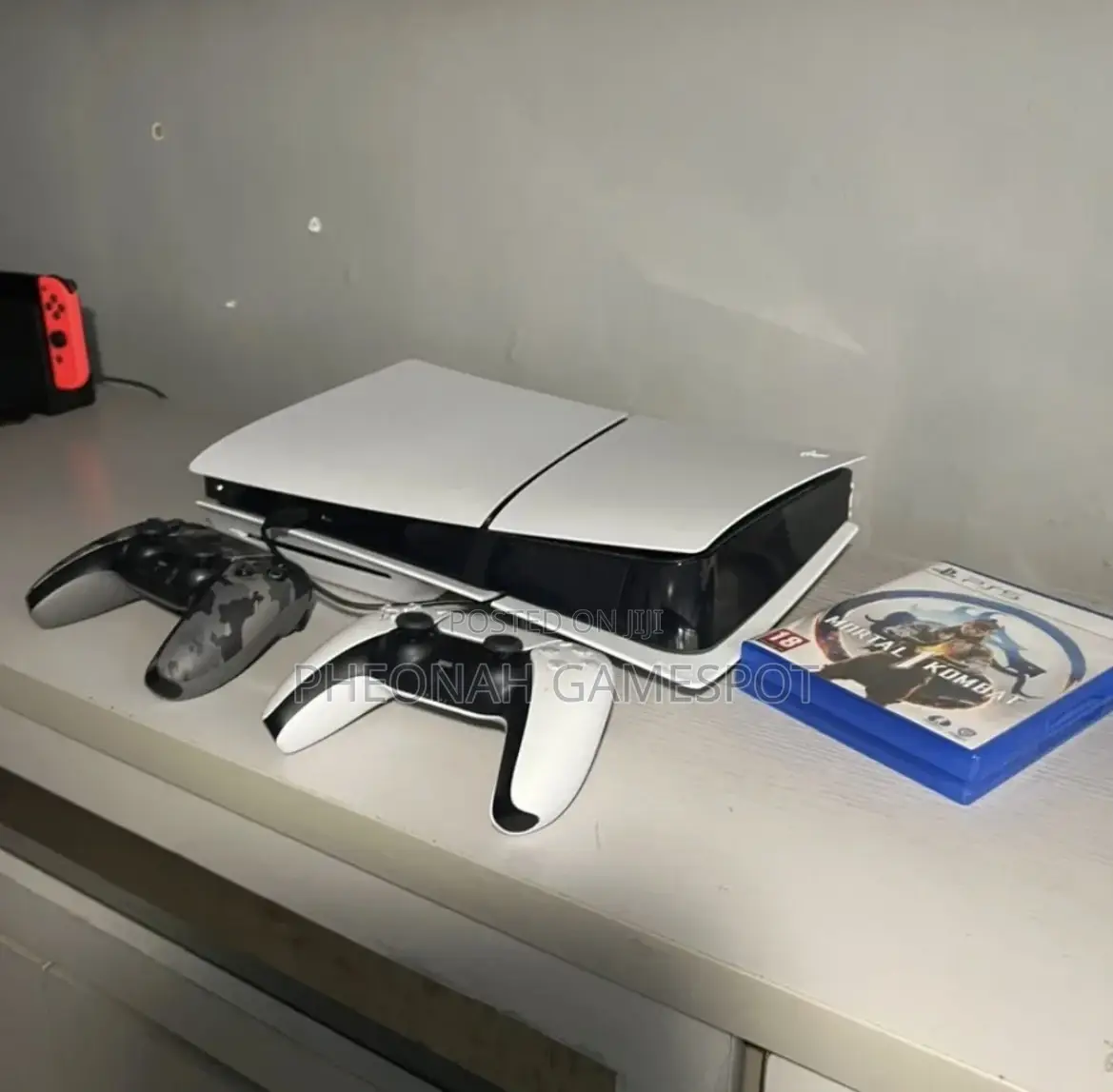 Ps5 Slim, 2 Controllers, 5 Installed Games, Perfect Deal!