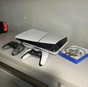 Ps5 Slim, 2 Controllers, 5 Installed Games, Perfect Deal!