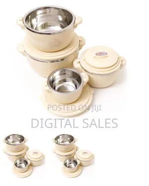 Hot Pot 4pc Thermo Insulated Food Warmer Hot Pots Serving Dishes