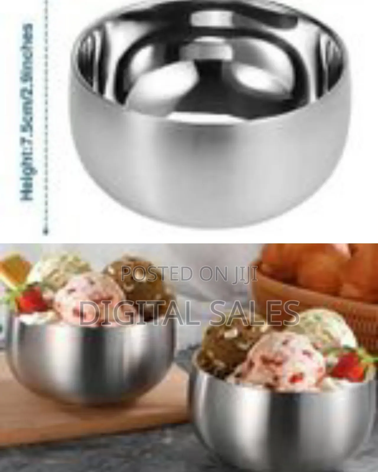 12 Pieces of 16.9 Fl Oz Ramen Ice Cream Bowl,Stainless Steel