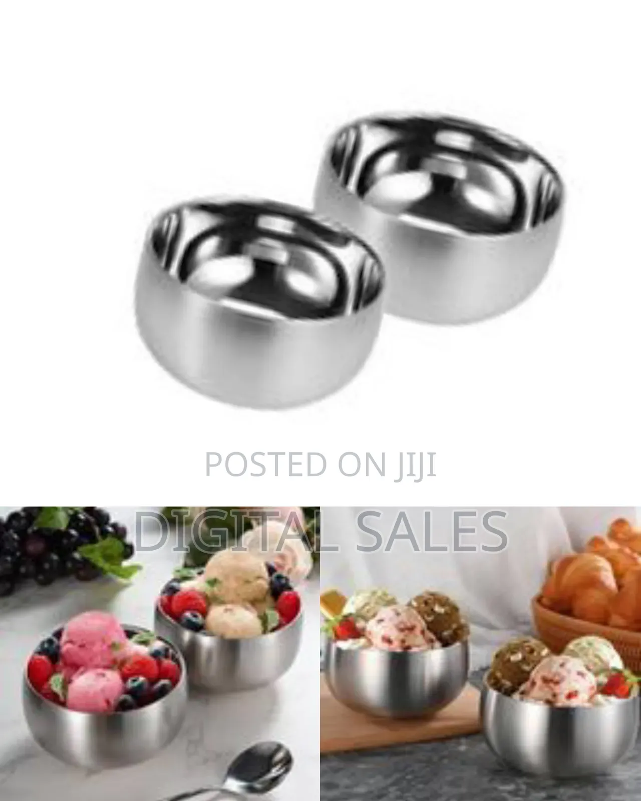 12 Pieces of 16.9 Fl Oz Ramen Ice Cream Bowl,Stainless Steel
