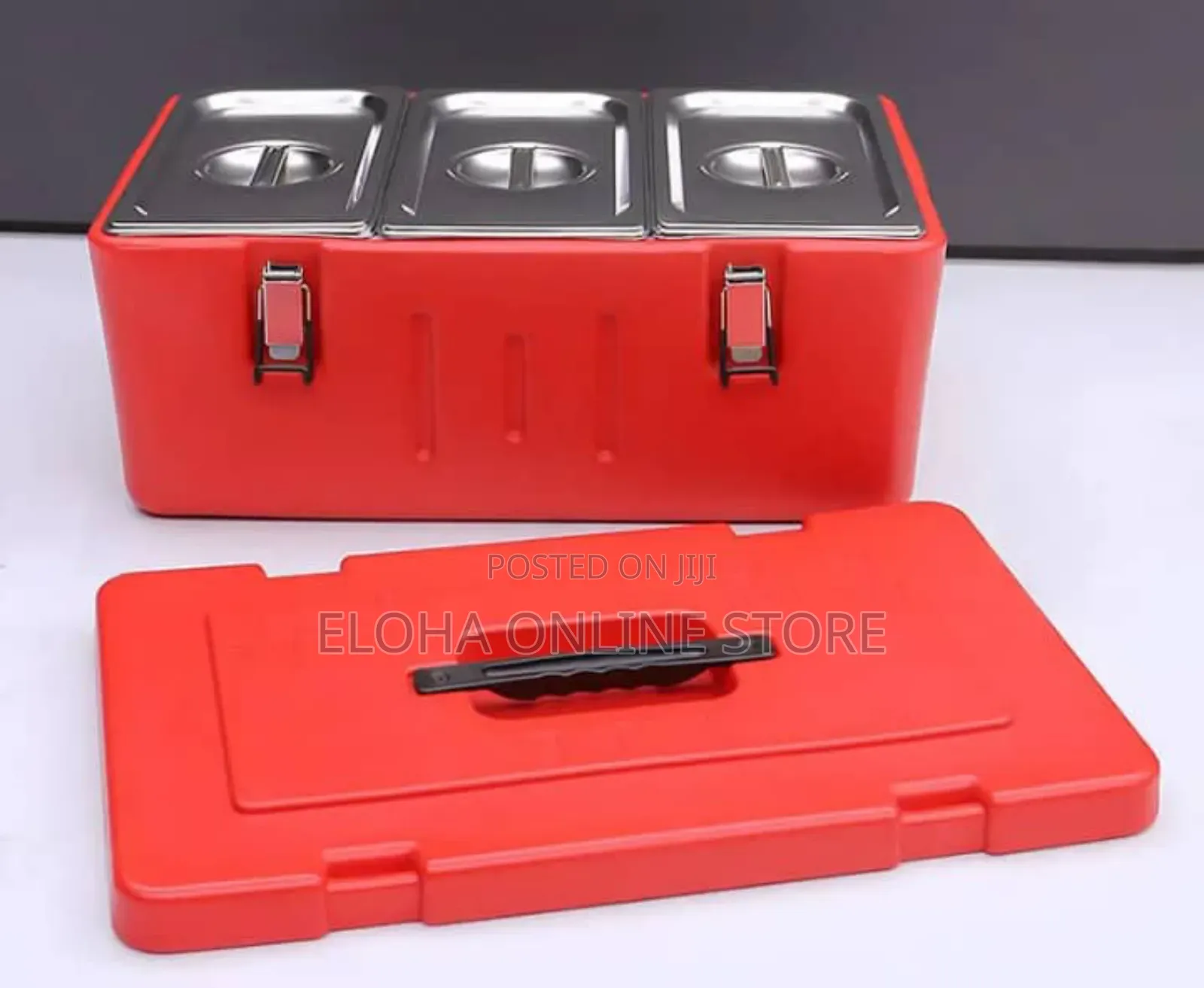 Triple Compartment 40l Large Compartment Food Warmer Carrier Box