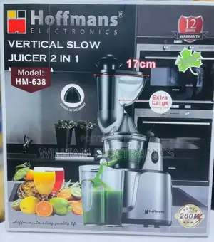 Hoffmans Vertical Slow Juicer Hm-638