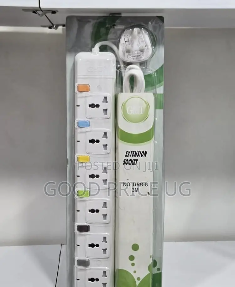 G T 6 Way Original Extension - 3 Meters Cable