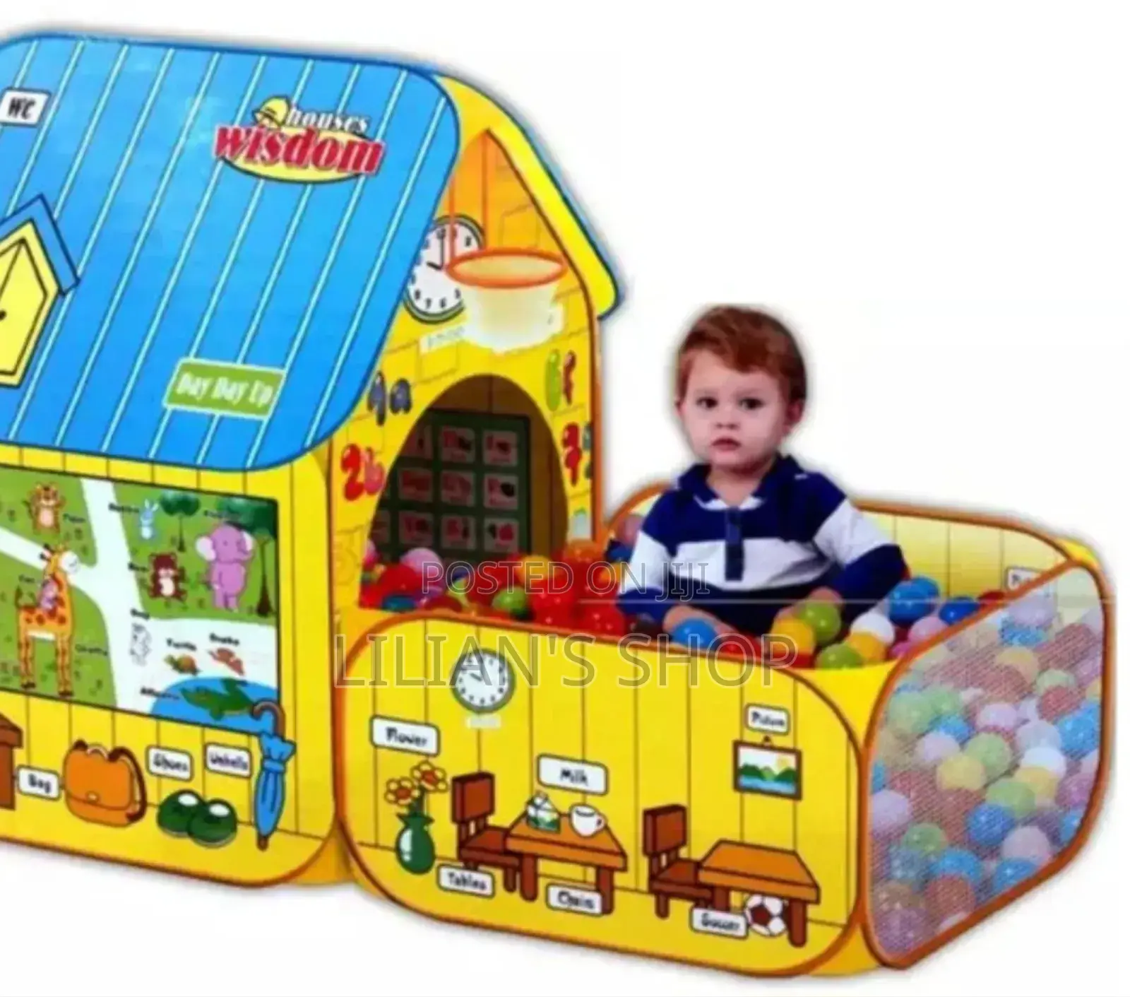 Kids Learning Pop Up Tent House