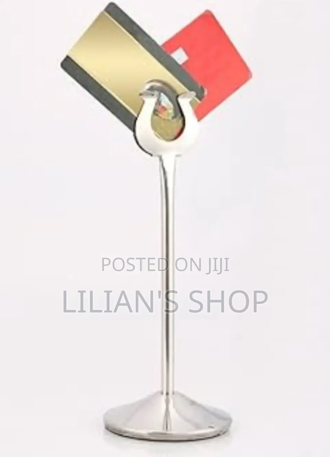 Stainless Steel Table Number Stand
