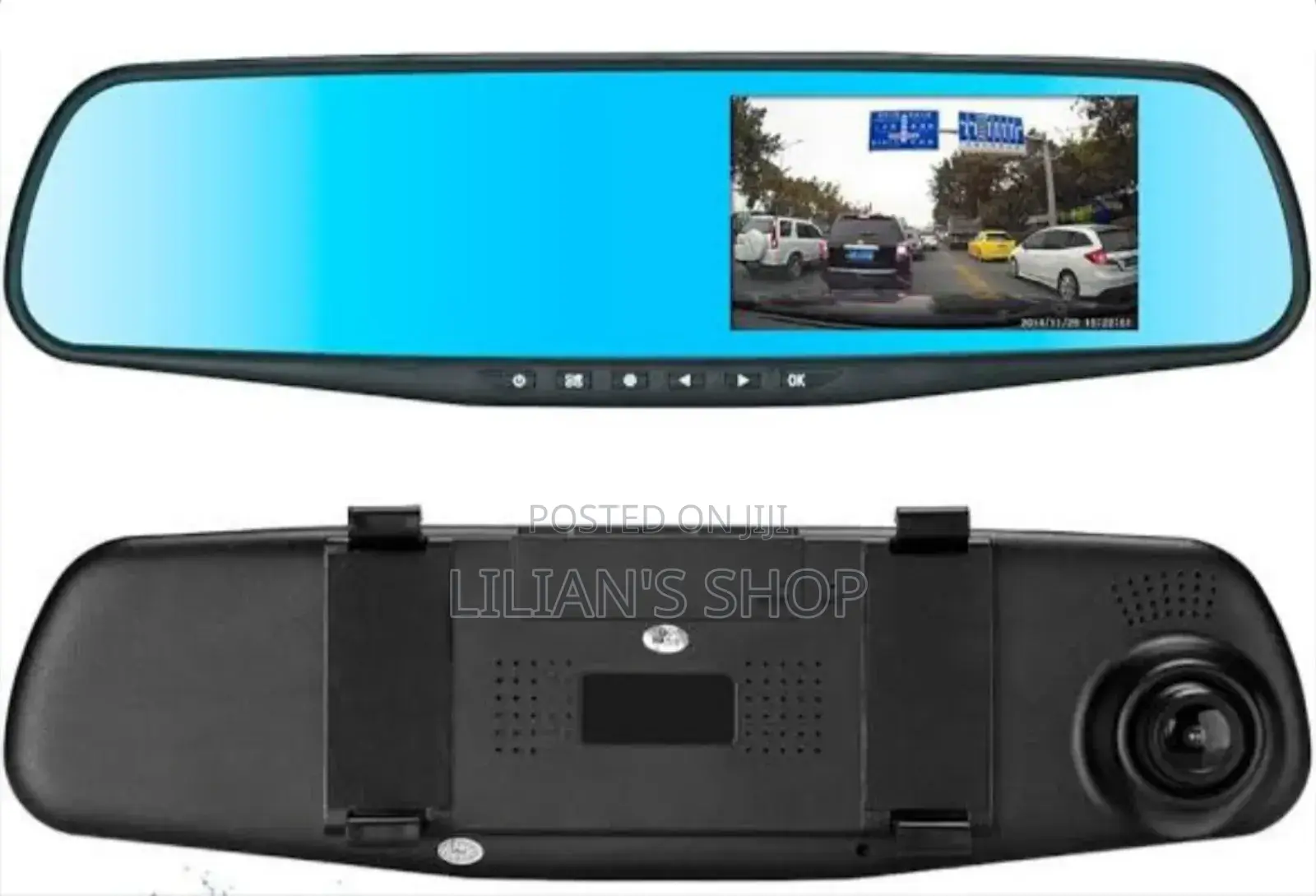 Full Hd Car Smart Rearview Mirror With Dual Cameras