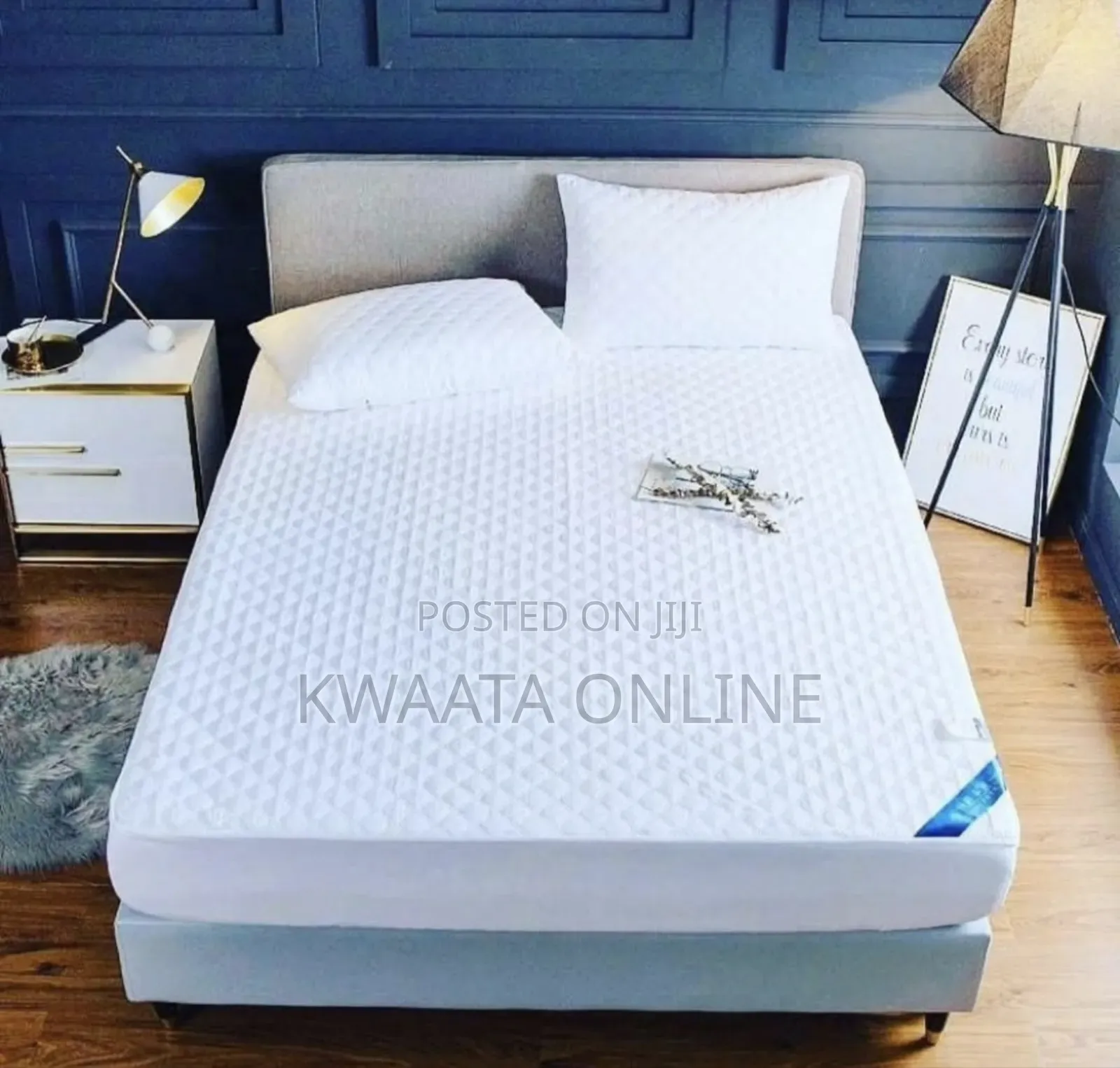 Waterproof Mattress Protector, Soft Breathable Pad, Noiseless Cover