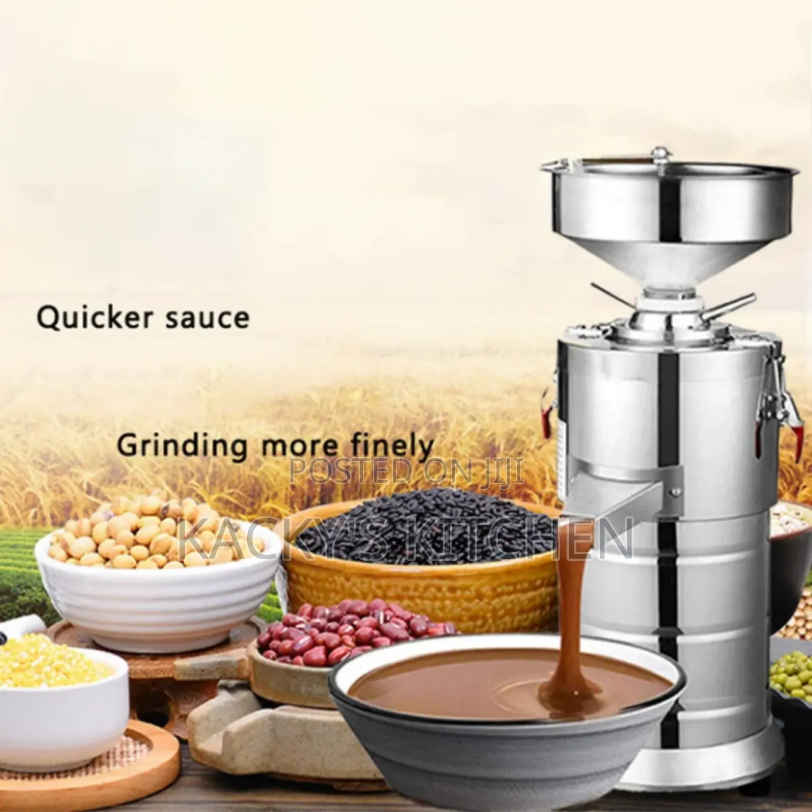 Commercial Peanut Butter Grinder Machine.