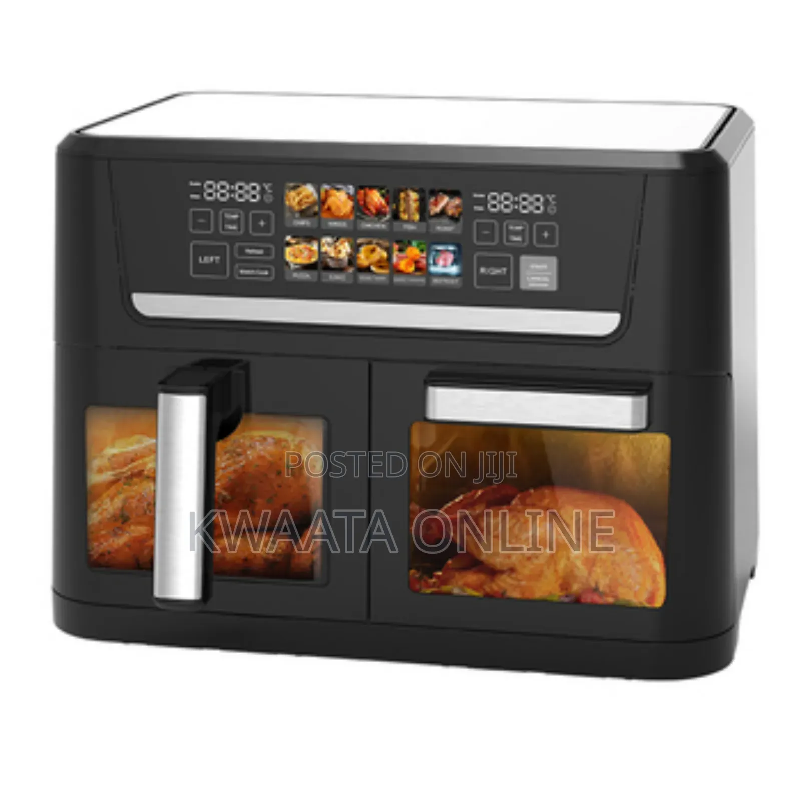 DSP Kb2188 Dual Zone 14l Air Fryer Oven –Led Touch, 1700w Power