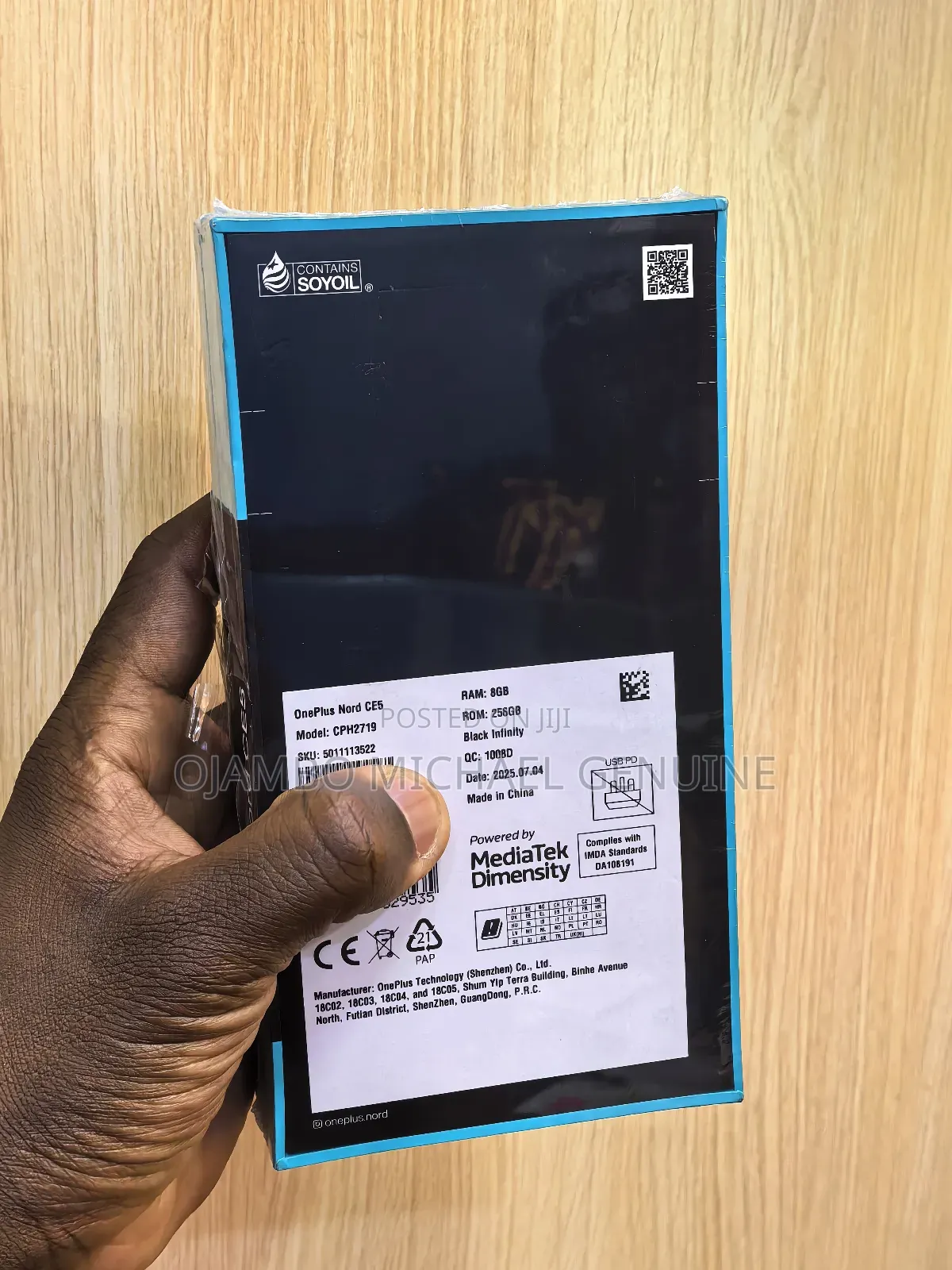New OnePlus Nord CE 5G 256 GB Black