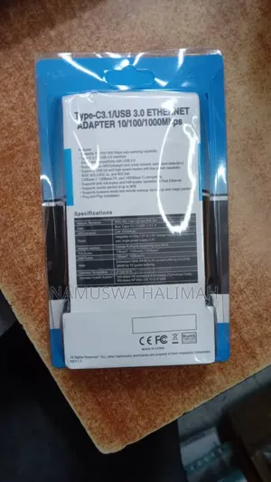 Usb 3.0 to Gigabit Ethernet Network Adapter.
