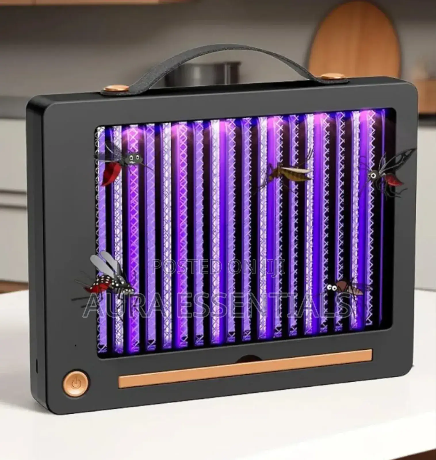 Rechargeable Silent Flat Mosquito Killer Lamp