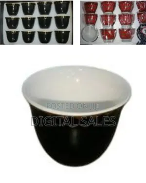 12 Pieces of Multi Design Cuppucino Latte Espresso Coffee Cups Mugs