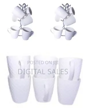 6 Pieces of Self Design Mugs Cups