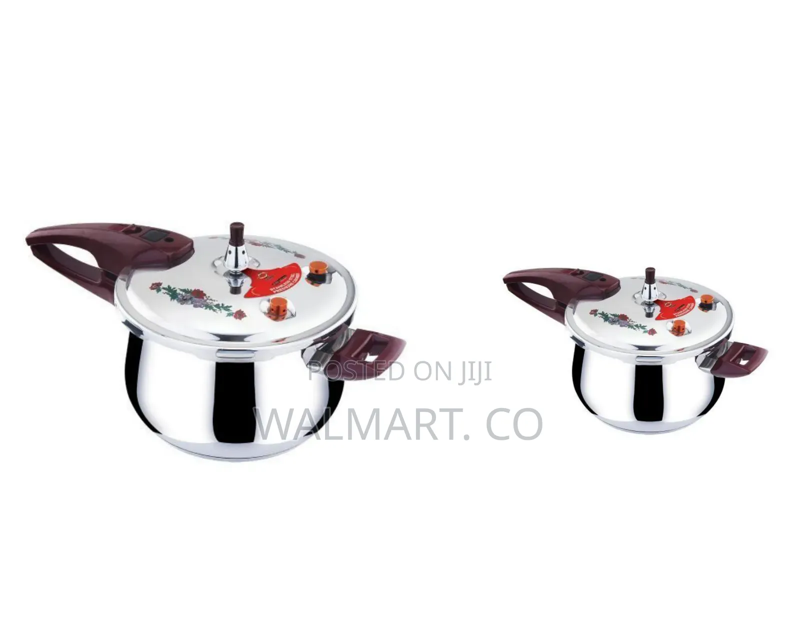 5 Litres Stainless Steel Cooker With Steamer