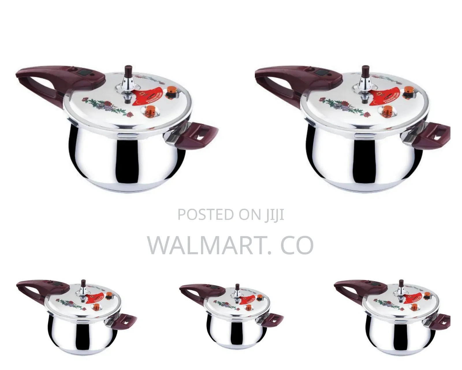 5 Litres Stainless Steel Cooker With Steamer