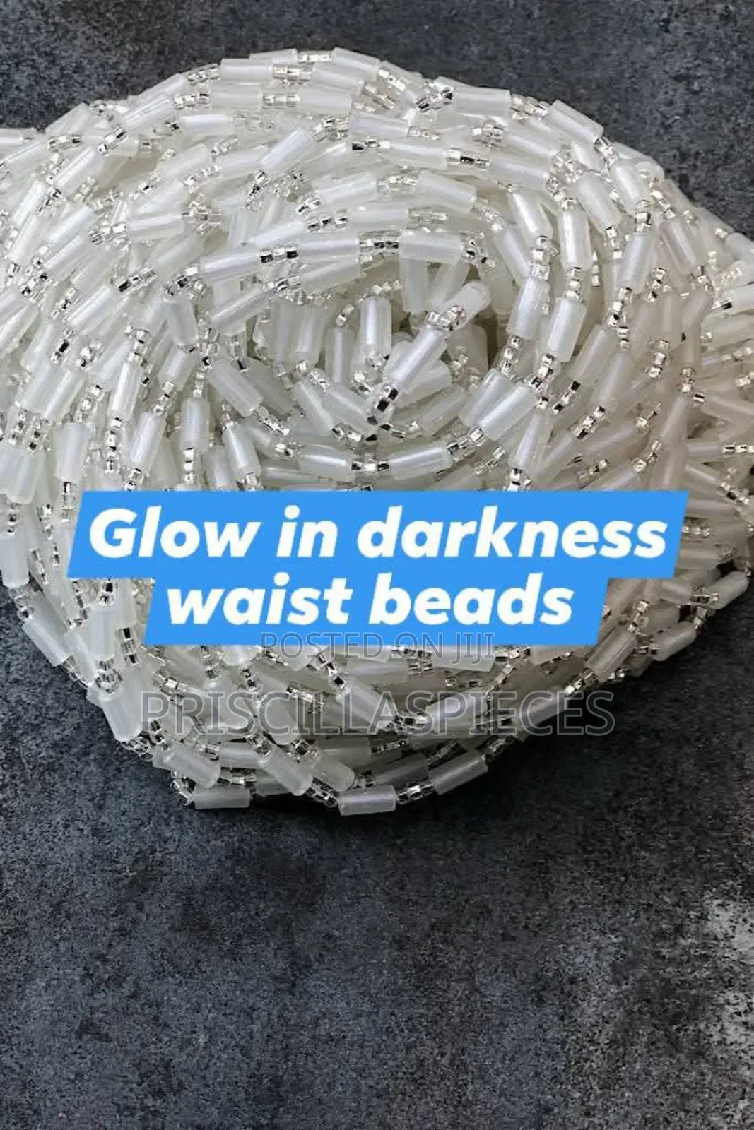 Glow in Darkness Waist Beads