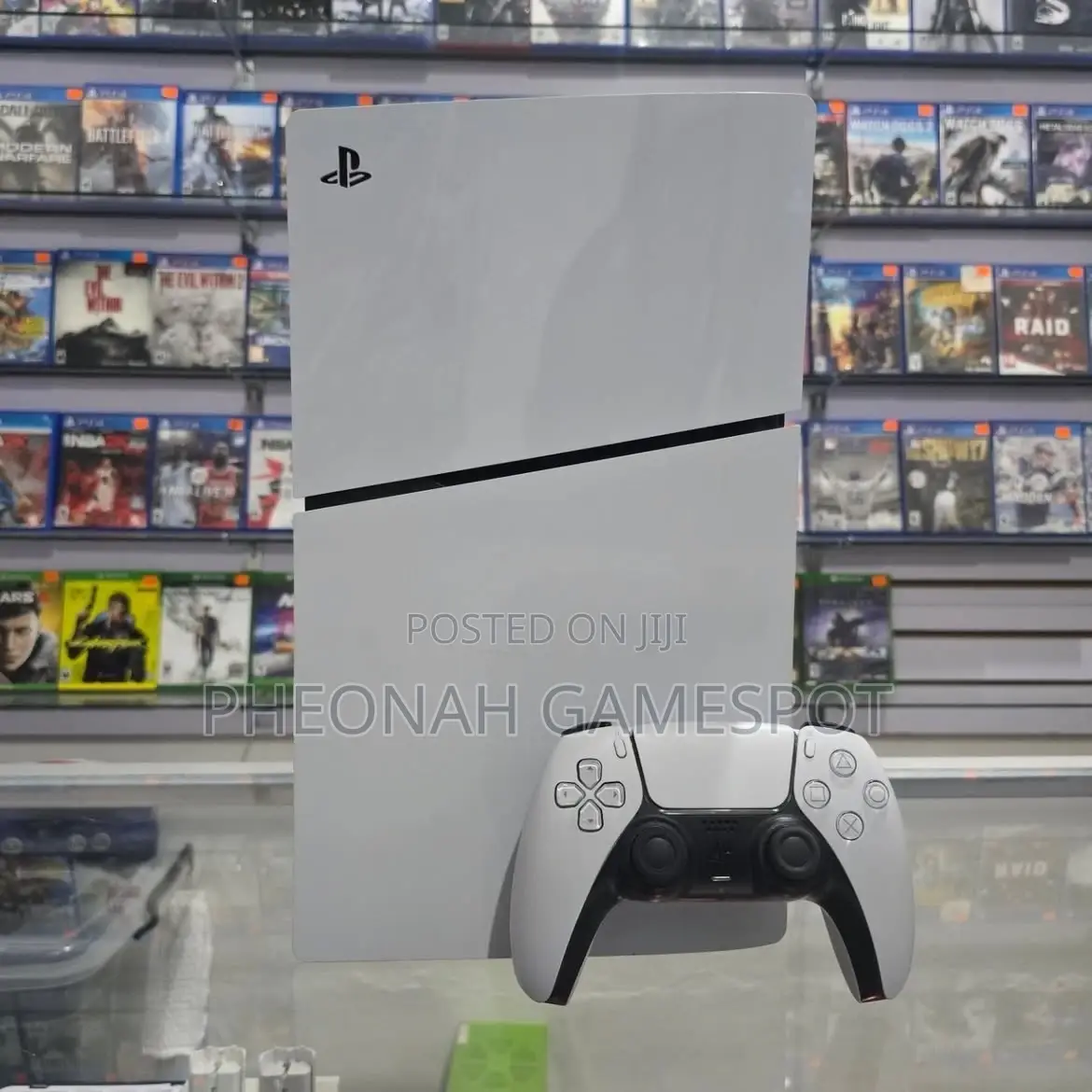 Ps5 Slim, Perfect Condition, Two Controllers, 5 Games Inside.