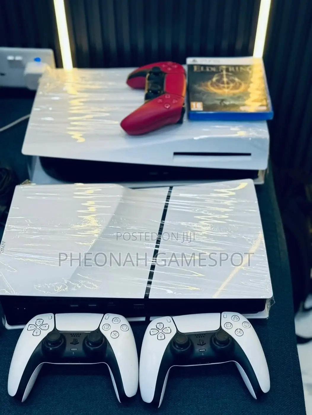 Ps5 Slim Deal, Works Perfectly, 2 Controllers, Fun Ready!