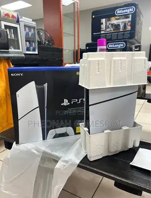 Ps5 Slim Gaming Beast, Runs Smooth, 2 Pads, 5 Games Loaded.