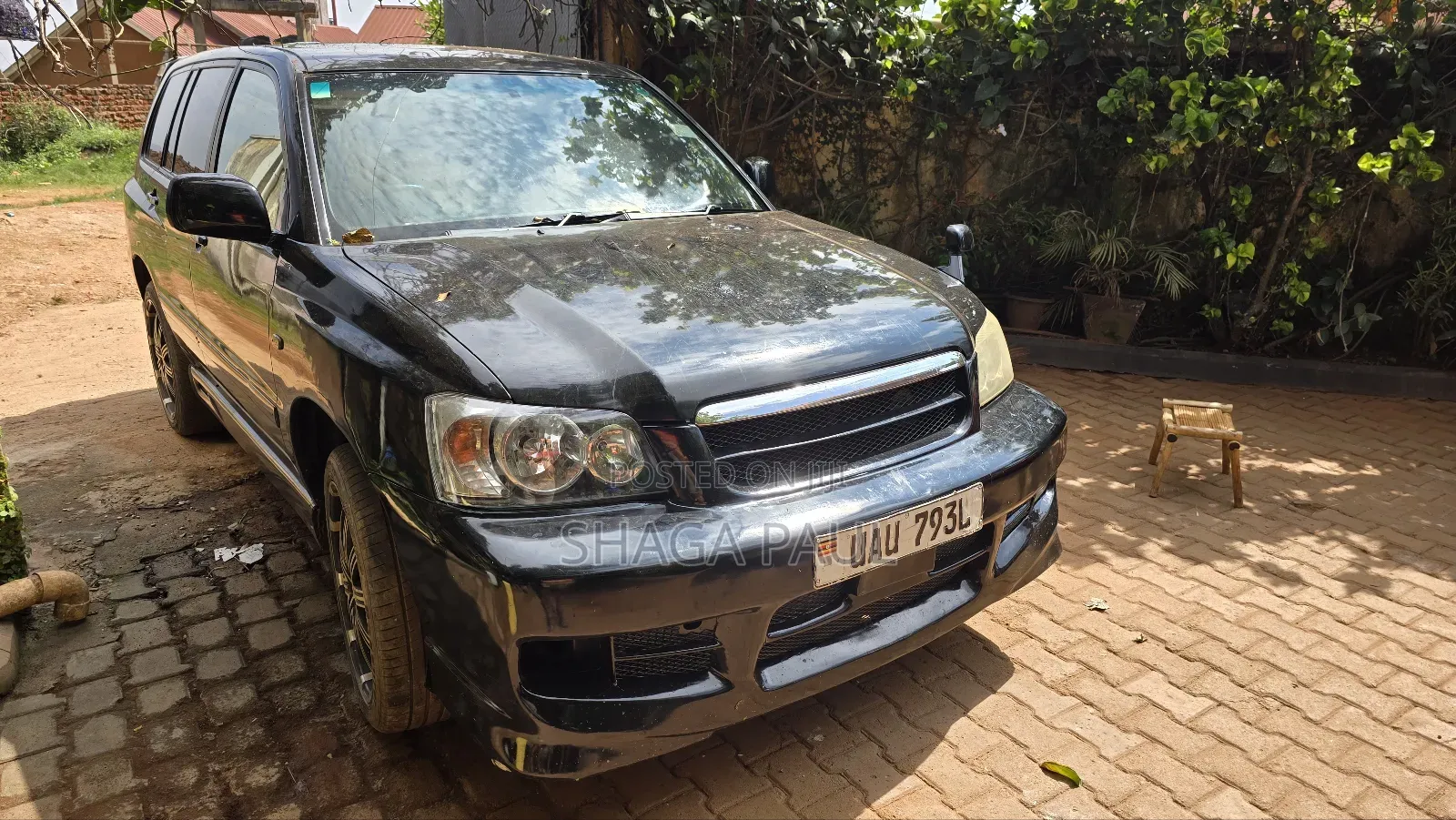 Toyota Kluger 2002 Black