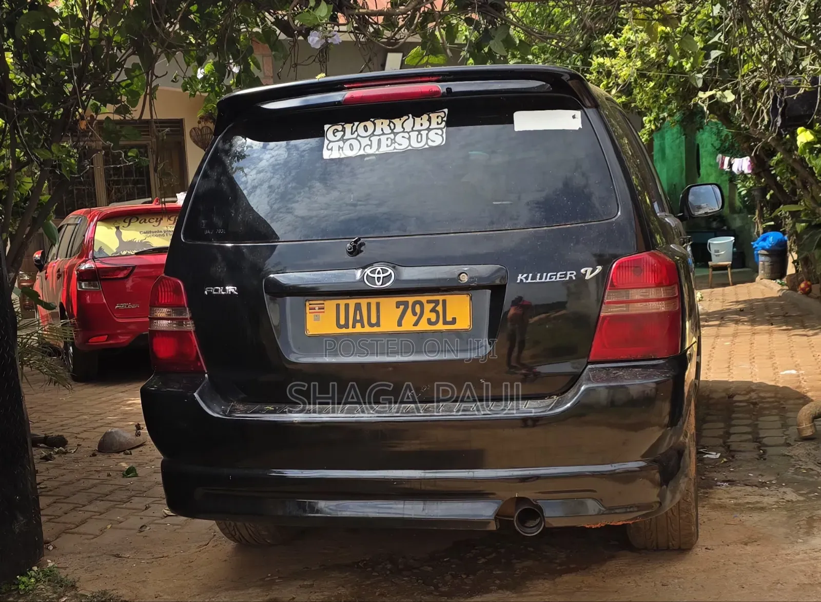 Toyota Kluger 2002 Black
