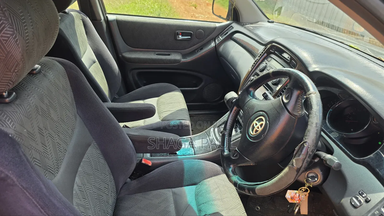 Toyota Kluger 2002 Black