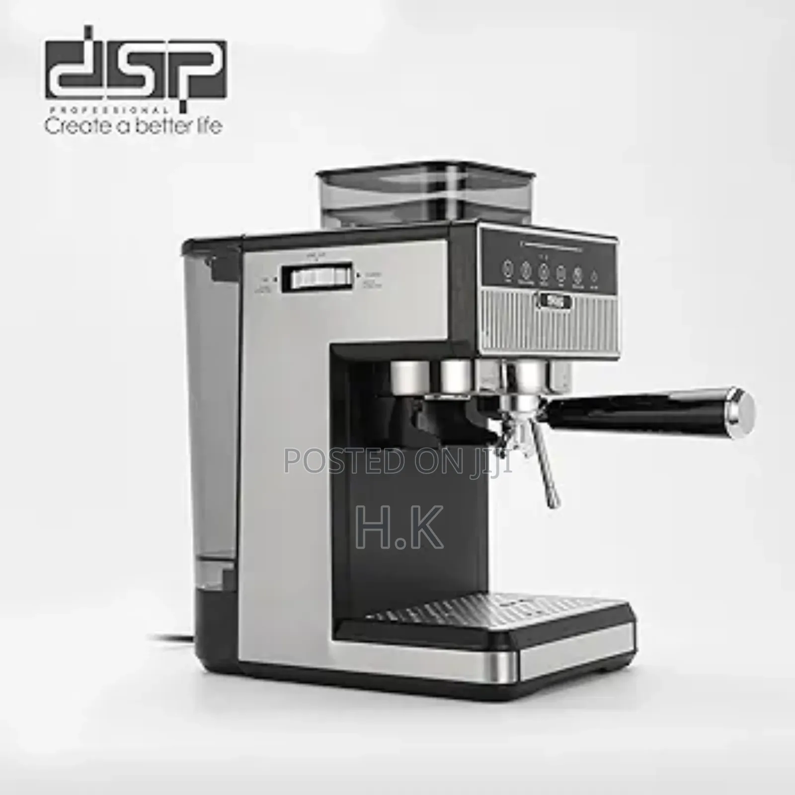 DSP Ka3125 Espresso Coffee Maker 20bar 1.7l