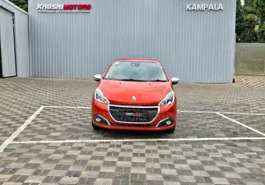 Peugeot 208 2016 Orange