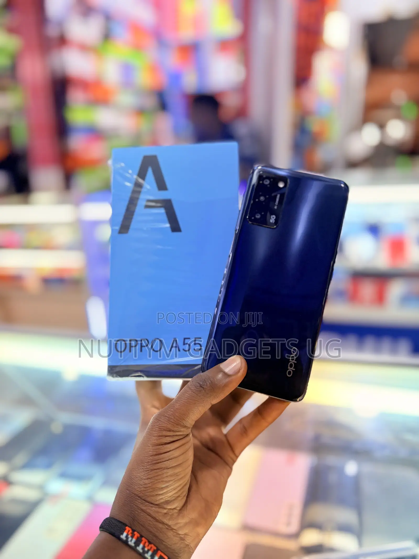 New Oppo A55 5G 128 GB Black