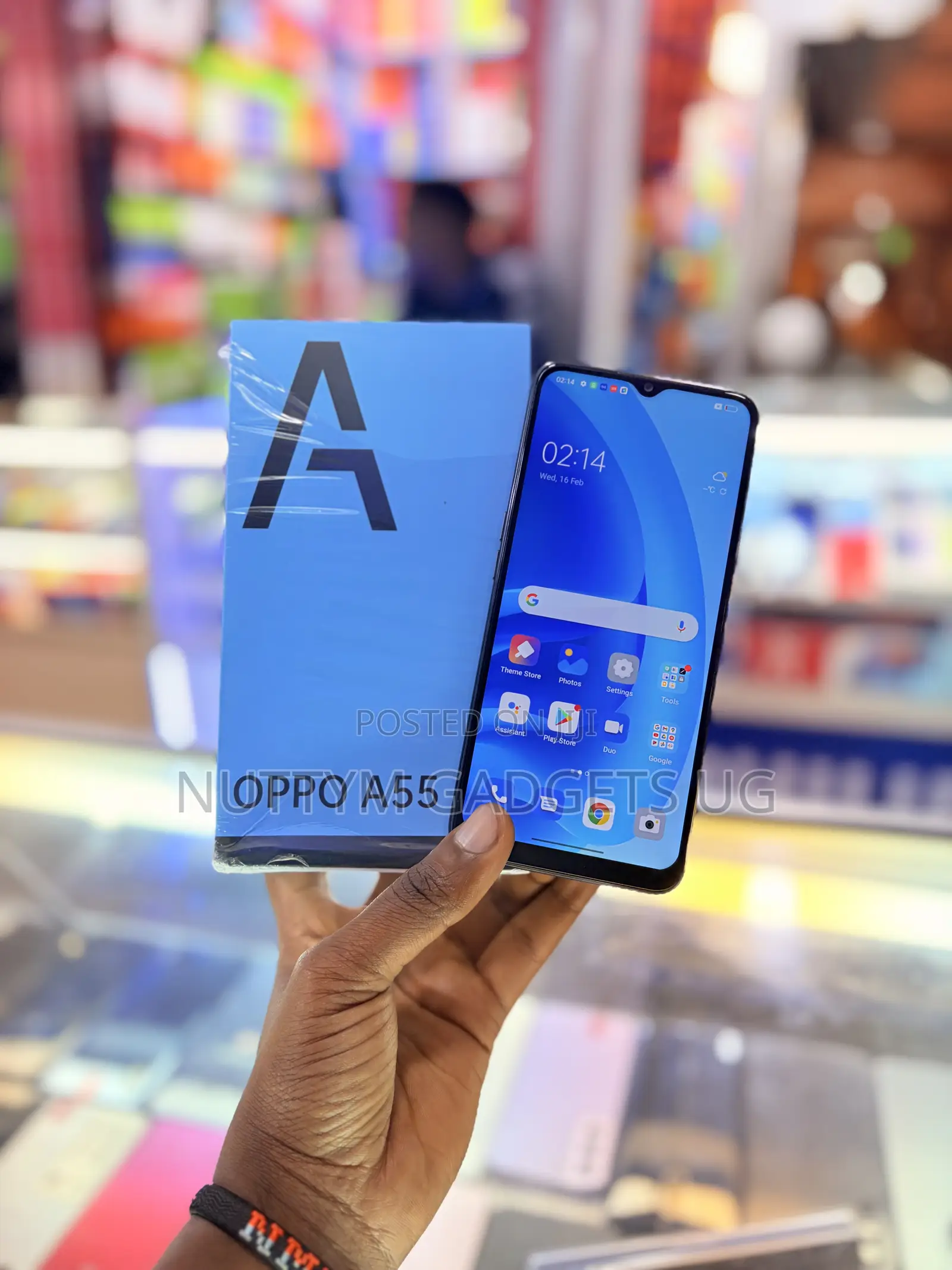 New Oppo A55 5G 128 GB Black