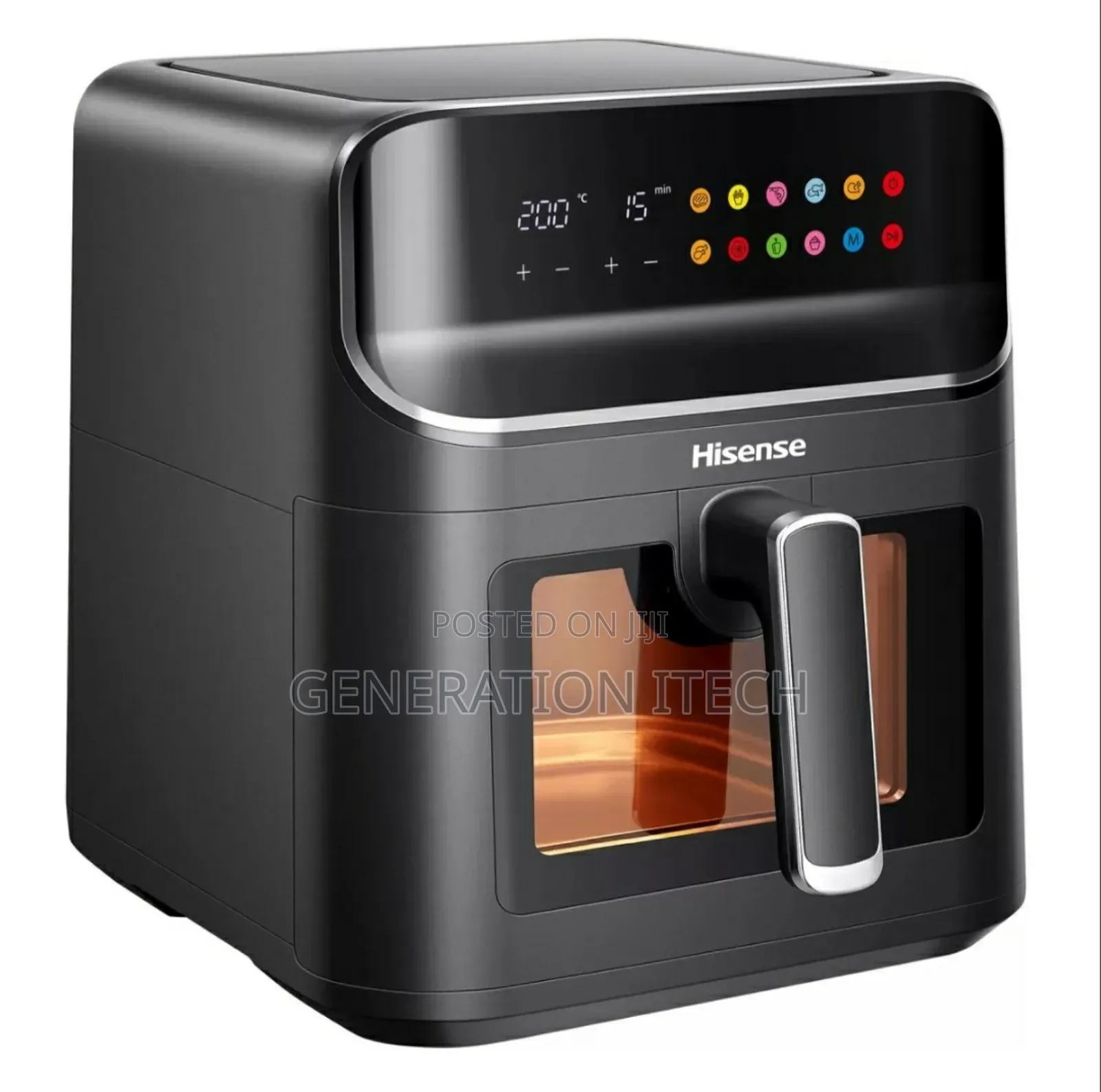 Hisense Air Fryer 6.7l With Led Display And Touch Control