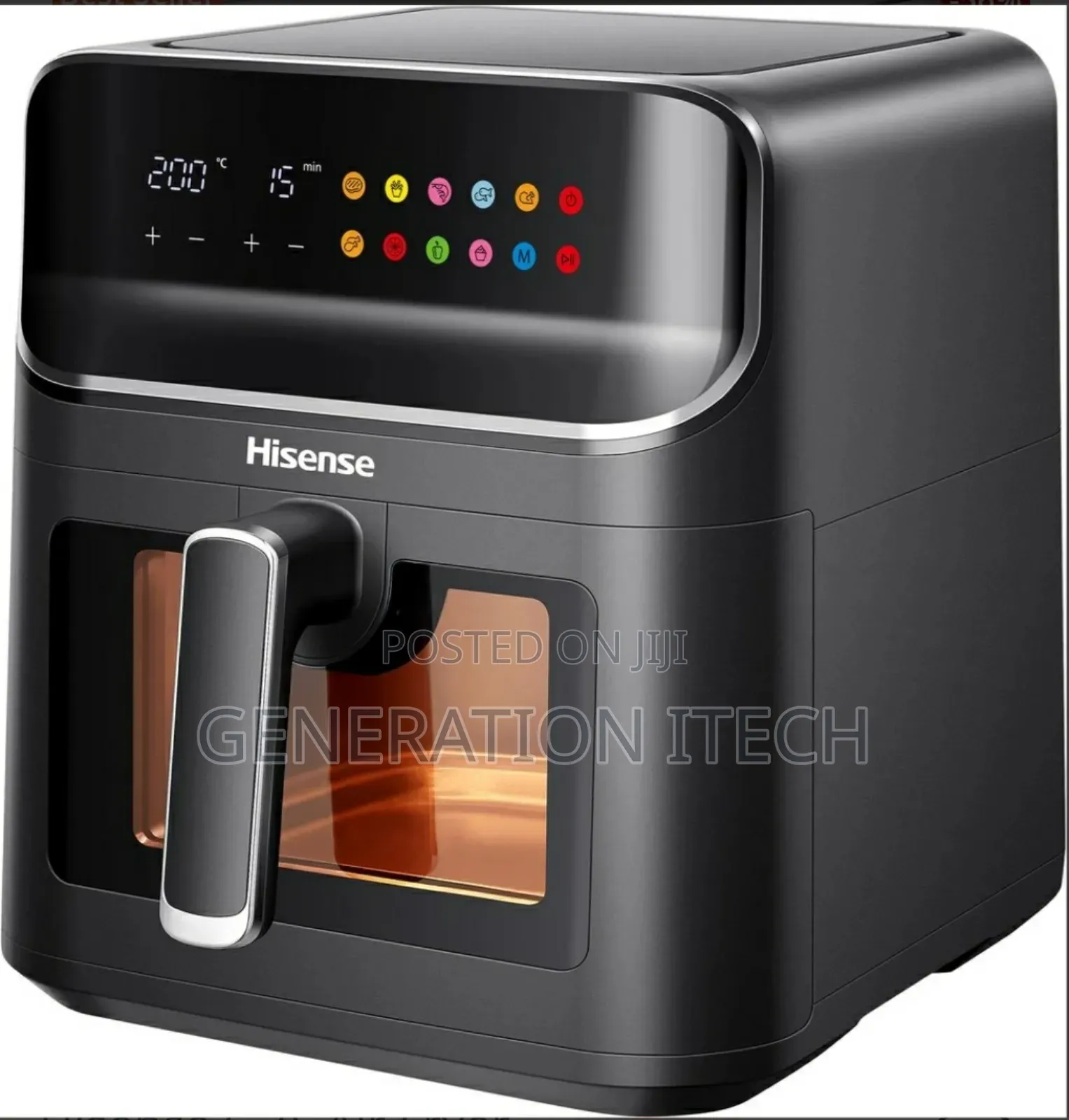 Hisense Air Fryer 6.7l With Led Display And Touch Control